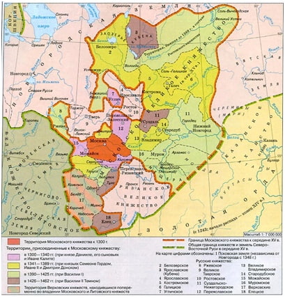 Русь в первой половине XIV века